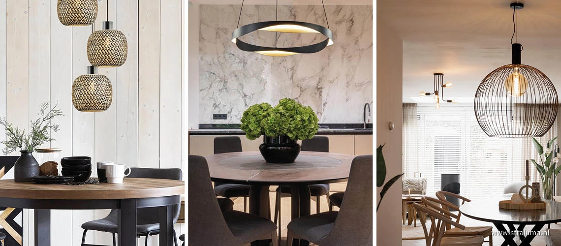 Blog hanglampen voor een ronde eettafel_2