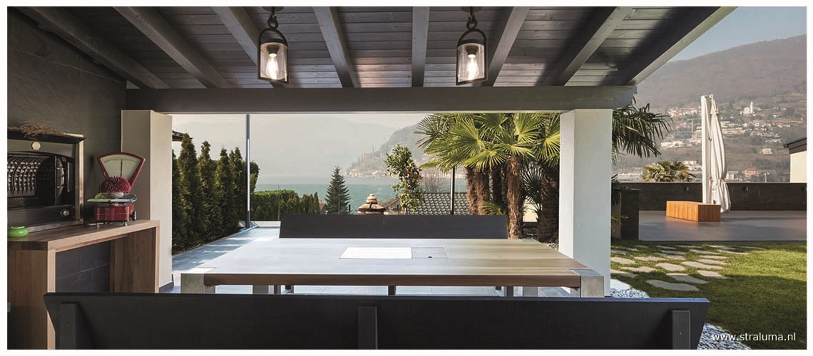 Hanglampen voor onder een overkapping_glas