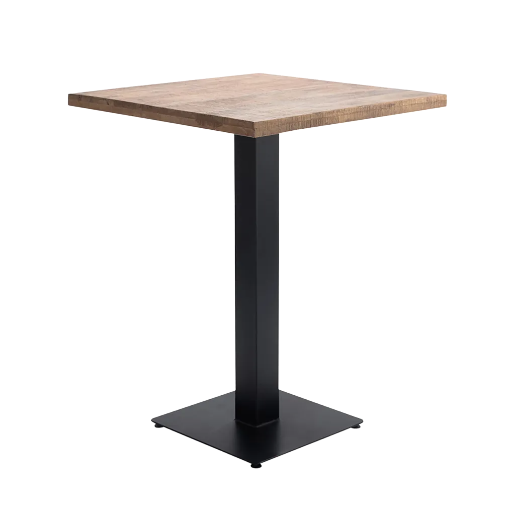 23100078 Straluma Horeca bartafel 80x80cm mango hou