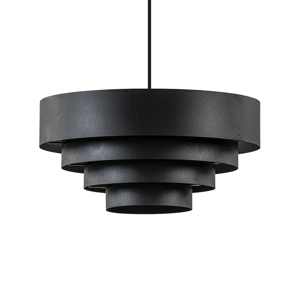 Industriele hanglamp zwart Straluma 1.webp