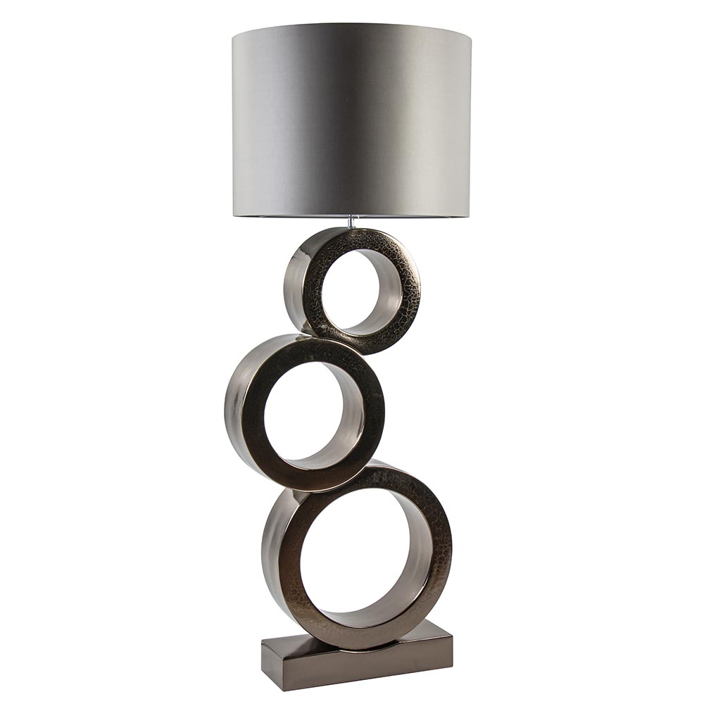 12110162 Grote design lampvoet Circles brons exclusief kap.jpg