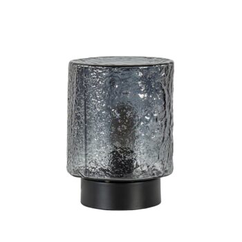 02910043 Kleine tafellamp zwart met smoke glazen kap.jpg