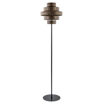 05320027 Retro vloerlamp zwart met walnoot houten kap.jpg