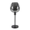 08451859 Luxe tafellamp smoke glas met zwarte voet.jpg