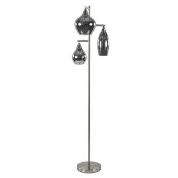 08451894 3Lichts vloerlamp nikkel met smoke glazen kappen dimbaar.jpg