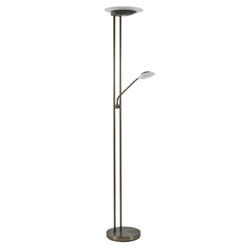 08452128 Dimbare LED uplighter met leeslamp donker brons.jpg