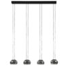 08650001 Moderne LED hanglamp 4 lichts zwart met smoke glas.jpg