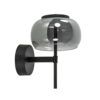 08650004 Moderne LED wandlamp zwart met smoke glas.jpg