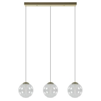 08650008 Stijlvolle 3 lichts eettafelhanglamp helder glas met goud.jpg