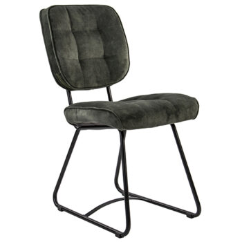 11080030 Velourse eetkamerstoel met zwart poten.jpg