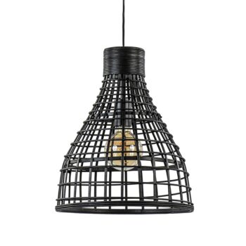 12211282 Botanische hanglamp Puerto rotan mat zwart.jpg