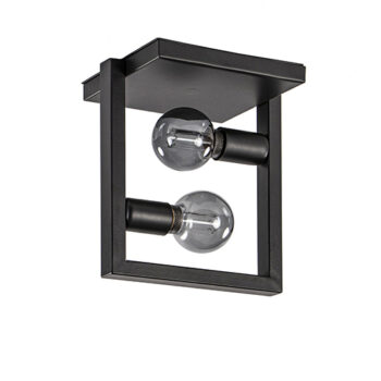 12480090 Strakke zwarte plafondlamp metaal Frame.jpg