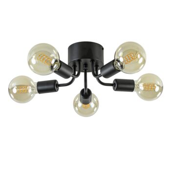 12480281 Trendy plafondlamp mat zwart exclusief lichtbron.jpg