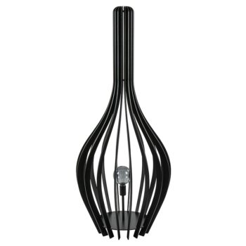 12480428 Mat zwarte houten vloerlamp kegel groot.jpg