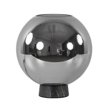 12900167 Luxe tafellamp smoke titanium glas met zwart marmer.jpg