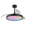 12900193 Uitklapbare plafondventilator zwart met RGB LED verlichting.jpg