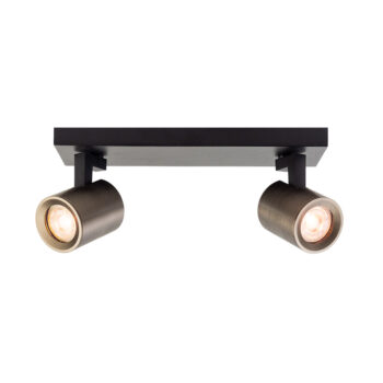 13600023 plafondlamp 2L Zwart Bronze.jpg