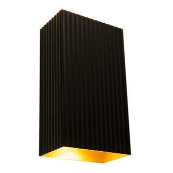 13600038 Wandlamp ribbel zwart goud 2 lichts.jpg