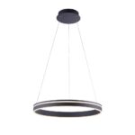 Hanglamp Q-Vito 60 antraciet + remote cct