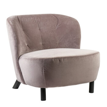 14250012 Fauteuil Sheperd velvet roze met zwarte poot.jpg