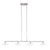 19771643 4Lichts LED hanglamp staal met witte schotels dimbaar.jpg