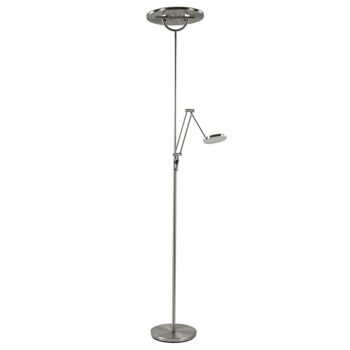 19771731 LED vloerlamp staal met uplighter en leeslamp.jpg