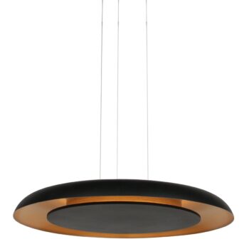 19771783 Elegante ronde zwarte hanglamp met gouden binnenkant.jpg