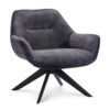 23100034 Fauteuil Vegas stof antraciet met zwarte poten.jpg