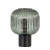 23220097 Tafellamp zwart met ronde smoke glazen kap.jpg