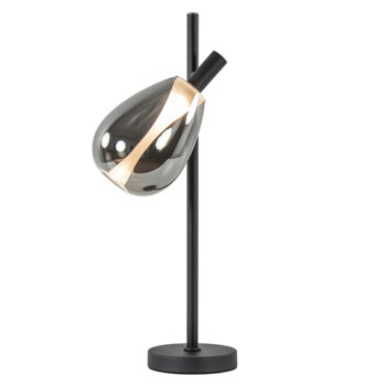 23400009 Stijlvolle LED tafellamp zwart met glas smoke dimbaar.jpg
